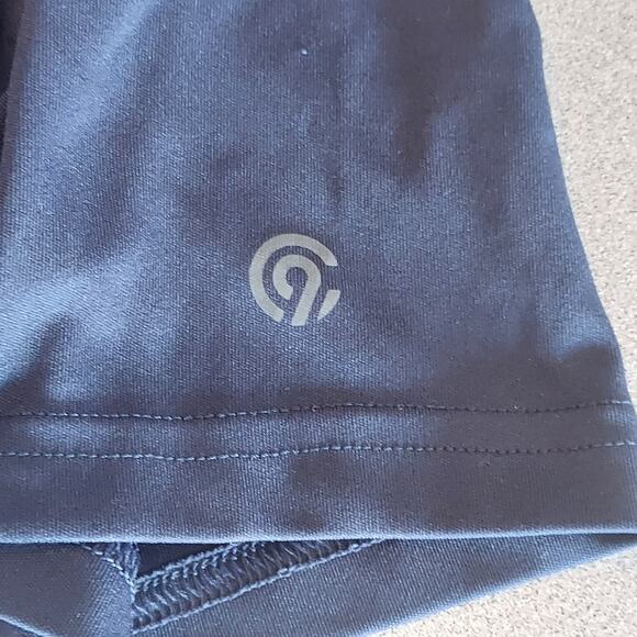 Champion Polo Shirt Boys XL Blue Short Sleeve Front Stripe Tee - Picture 5 of 7